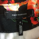 Robert Rodriguez Floral Peplum Top Size 8 Retail $129 Photo 4