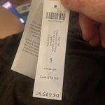 Chico's Chico’s espresso knit top 100% lien size medium new with tags Photo 3