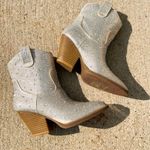 Forever Link Champagne Rhinestone Cowboy Boot Photo 1