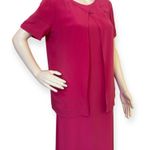 Maggy Boutique Elegant Pink Women's Dress & Jacket Size 6 Photo 0