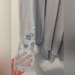 Free People Saheli Top Tunic Mini Dress Lace Floral Mesh Sheer Embroidery Med Photo 4