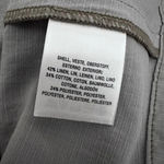 Anthropologie  | Light Sage Green Jacket Linen Floral Piped Trucker Jacket | XL Photo 12