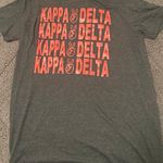 Kappa Delta Cotton Shirt Gray Size M Photo 0