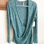 Free People  Gotham Faux-Wrap Sweater Photo 0