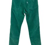 Levi's Wedgie Straight Fit Corduroy Pants Green Size 24 Photo 9