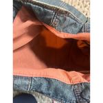 Denim tote, purse, jean pocket front Blue Photo 4