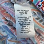 cupio  Colorful Paisley Maxi Dress Sleeveless, Ruffle Collar, Drawstring R35 Photo 4