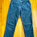 prAna  women’s black stretchy mid rise mid wash skinny jeans, size 2/26 outdoor Photo 0