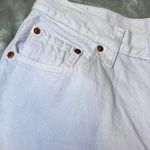 Levis 501 Jeans Womens 28x26 Light Pink Straight Leg Raw Hem Denim Casual New Size 28 Photo 15