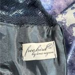 Freebird Floral Full Length Long Sleeve Maxi Dress Women’s Size Small Gown Blue Photo 6