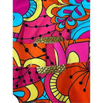 PALMS AWAY BRIGHT FLORAL ONE PIECE SWIMSUIT BELTED VIBRANT WOMEN SIZE MEDIUM Pink Photo 3