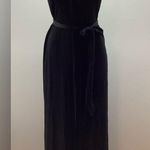 Halston Heritage  Size XS Elegant Black Maxi Dress With Front Slit. Preloved Photo 2