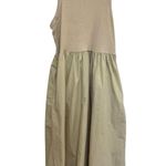 Old Navy  High Neck Fit and Flare Midi Dress in Desert Floor - Size XL Photo 2