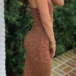 Billabong cheetah bodycon dress  Model is 5,7 Photo 1