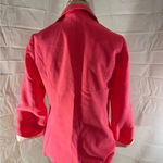 Tea & Cup Women's Neon Pink Blazer Jacket Photo 3