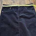 Kut From The Kloth Black Corduroy Mini Skirt Size 4 Photo 7