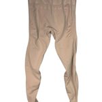 Women's Black and Tan Leggings 2 Piece set Size L Photo 5