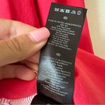 Hobbs London  DEEP CORAL blazer jacket one button silk linen size 6 C5 Photo 4