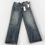 Indigo Rein New Y2K Festival Wide Leg Women's 5 26 x 30.5" High Rise Jeans Streetwear Skater Photo 3