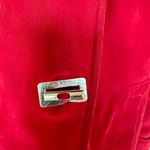 Fleet Street Fleet St. LTD Red Coat | GUC | Faux Suede Outer | Lined | Red | Warm | Long Photo 4