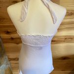 Energie  white halter top shirt size small NWT Photo 2