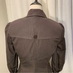 Sharagano Y2K Brown Button Up 3/4 sleeve Blazer Size Small Photo 4