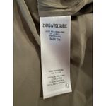 Zadig & Voltaire Zadig Voltaire Jade Mousseline ZV Lurex Maxi Skirt Size 36 Photo 5