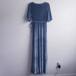 Baltic Born  Katelyn Velvet Maxi Wrap Dress New Without Tags Photo 6