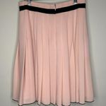 The Limited  Womens Vintage Y2K Pale Pink Pleated Skirt Size 2 A-Line Back Zip Photo 2