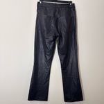 MOTHER Denim MOTHER The Insider ankle faux leather pants black size 26 Photo 9