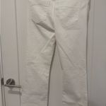 ZARA Women's Straight Leg White Jeans Photo 2