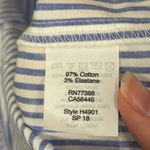 J. Crew Factory Blue/White Striped Tie Photo 10