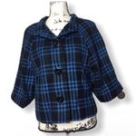 The Limited  checkered pea coat NWOT Photo 0
