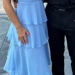 Selfie Leslie Blue Maxi Dress Photo 3