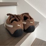 Puma NWOB  Speedcat Suede Sneakers in Haute Coffee / Frosted Ivory Sz 7.5 Photo 4