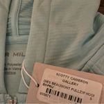 NWT SCOTTY CAMERON GALLERY Ladies Circle T Crown Zip Hoodie Jacket Aqua Stripe S Blue Photo 3