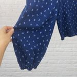 Madewell Lucie Floral Smocked Top XXL Balloon Sleeve Sweetheart Blue Photo 11