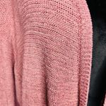 Wild Fable  Womens Dusty Rose Pink Cable Knit Open Cardigan Sz Small Photo 3