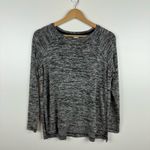 Club Monaco  Womens Black Striped Pullover Crew Neck‎ Sweater Sz XS | Minimalist Photo 3