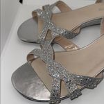 Benjamin Walk Touch Ups Women's Lena Wedge Sandal Silver Women’s 8 Wide 8W Photo 2