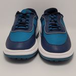 Lands' End  Women's Blue White Canvas Lace Up Action Runner Sneakers Size 9B Photo 4