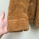 Free Country Sherpa Teddy Fleece Jacket – Women’s L Brown Zip Up Photo 3