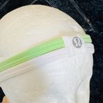 Lululemon DANCE! RARE Green & White Headband Photo 3