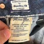 Miss Me  buckle blue beaded embroidered vintage 90s 2000s Y2K bootcut jeans 28x33 Photo 12