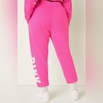 PINK - Victoria's Secret Victoria's Secret Pink Everyday Lounge Relaxed logo Jogger atomic pink NWT XS Photo 2