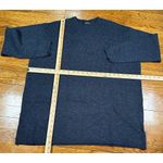Limited London Paris New York Sweater Dark Gray Three‎ Quarter Sleeve Size Large Photo 2