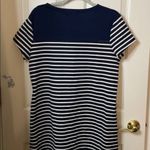 Missguided  navy striped dress size 12 Photo 5