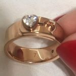 Michael Kors Modern Brilliance Crystal Heart Ring Photo 1