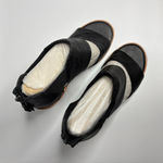 Söfft Pemota Leather Block Heel Sandals in Black Size 6 Photo 6