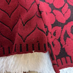 Sabri Ozel Italian Yarn Wool Blend Cardigan Red Photo 11